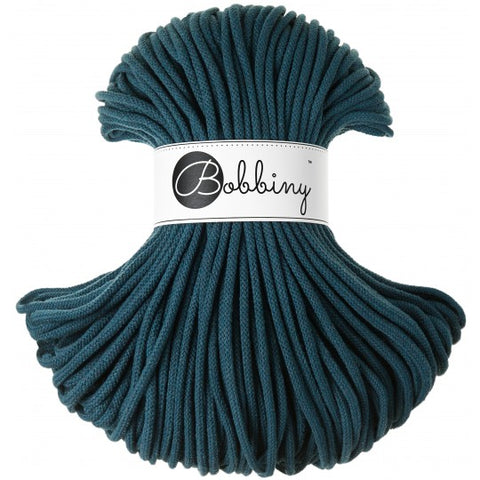Peacock Blue / Flechtkordel 5MM 100M