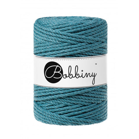 Teal / MAKRAMEE-SCHNÜRE 3PLY 5MM 100M