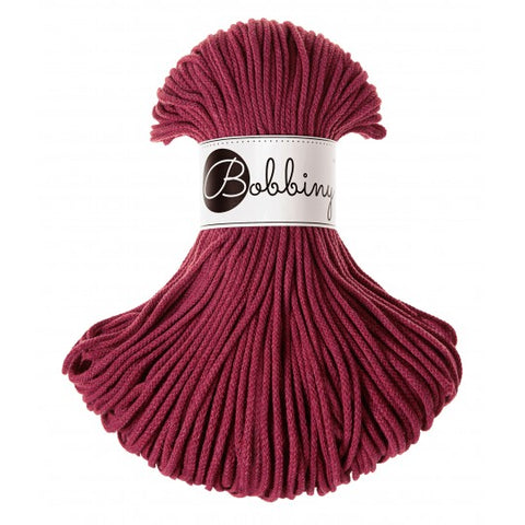 Vin rouge / cordon tressé 3MM 100M