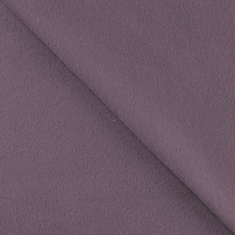 Bio Baumwollfleece  "Mauve”