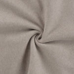 Organic cotton fleece “Taupe melange”