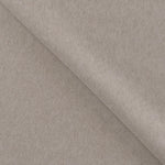 Organic cotton fleece “Taupe melange”