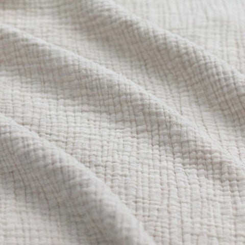 Dreilagiger Musselin Linen “Natural melange”