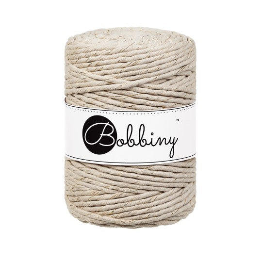 Beige Doré / CORDON MACRAMÉ 5MM 100M