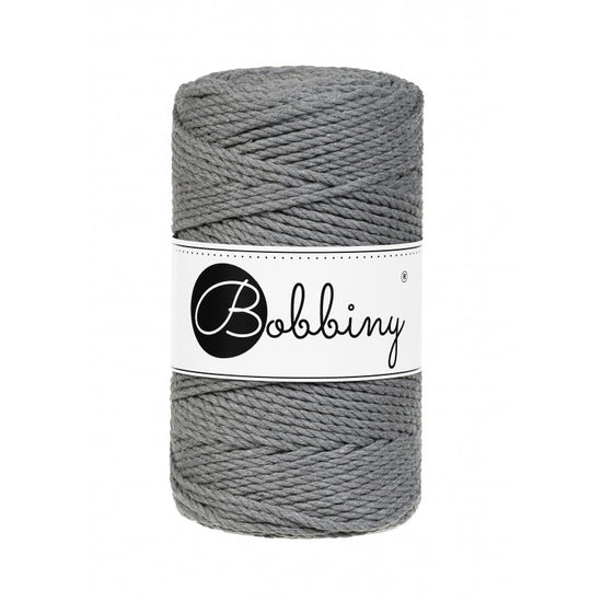 Gris Pierre / CORDON MACRAMÉ 3PLIS 3MM 100M 