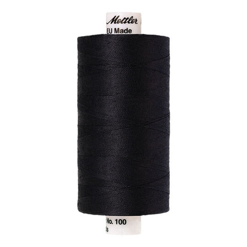 Seralon Polyester Universal Yarn 1000m / 4000 Black