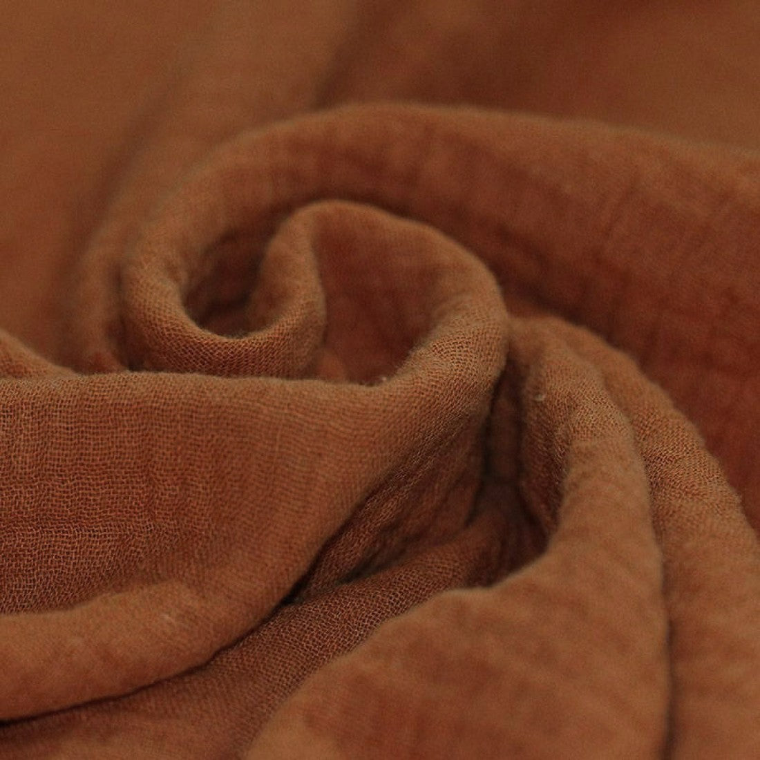 Muslin/Double Gauze “Cognac”