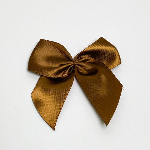 Satin Schleife "Bronze"