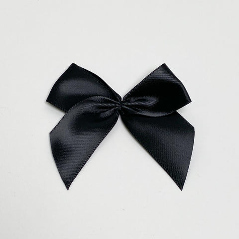 Noeud satin "Noir"