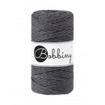 Charbon / CORDON MACRAMÉ 3PLIS 3MM 100M 
