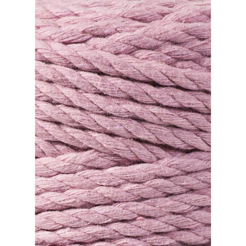 Dusty Pink / MAKRAMEE-SCHNÜRE 3PLY 5MM 100M