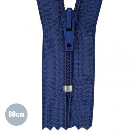 Fermeture éclair YKK 60cm « Marine »