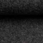 Mélange pure laine bouillie « gris foncé »