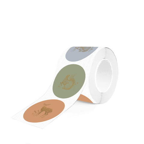 Multi - Forest Gold Faded Stickers (3 Stück)