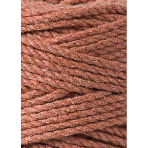 Terracotta / MAKRAMEE-SCHNÜRE 3PLY 3MM 100M